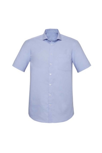 Picture of Biz Corporates Mens Charlie Classic Fit Short Sleeve Shirt